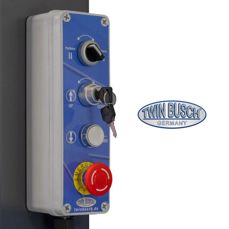 Twin Busch Triplex 3 Car Parking Lift TW445P-H3-400-G view 2