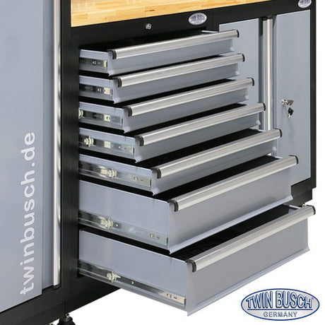 Twin Busch Workshop Cabinet System 15 Piece TWWS15 view 2