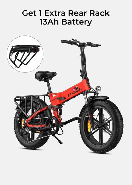 ENGWE Engine X Full Suspension Foldable E-bike SKU AENX-UKBK01