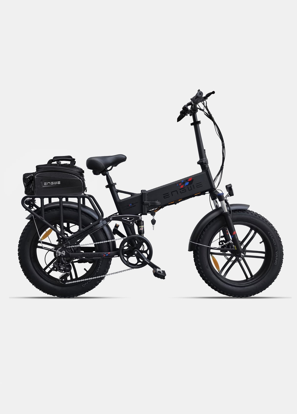 Engwe Engine X Combo Full Suspension Foldable E-bike SKU EngineX-2White