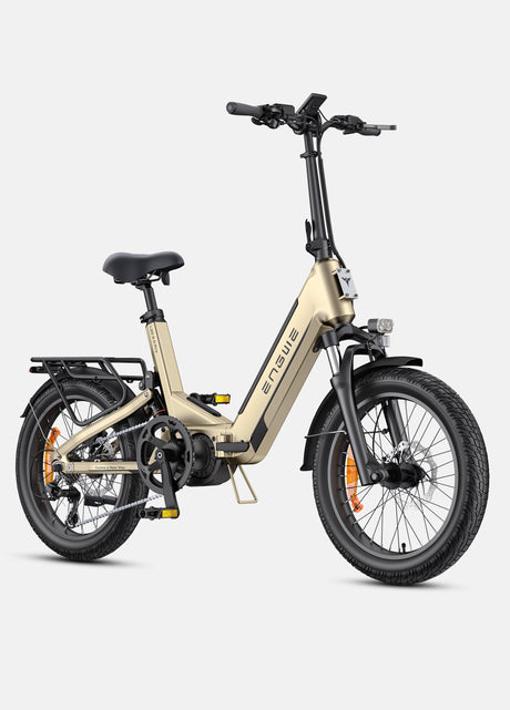 Engwe L20 3.0 Pro Mid-drive Motor Full Suspension Compact E-bike SKU UKL2030PROBK