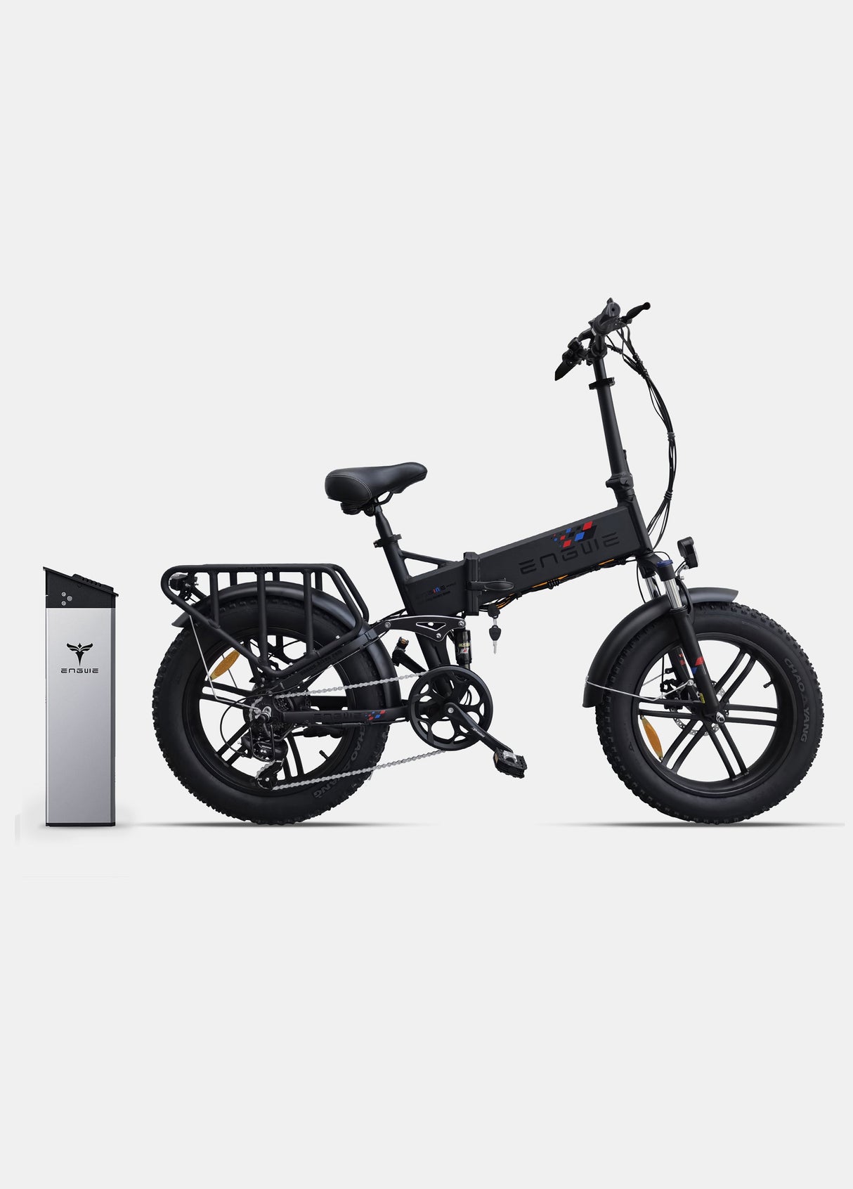 Engwe Engine X Combo Full Suspension Foldable E-bike SKU EngineX-2White