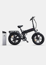 Engwe Engine X Combo Full Suspension Foldable E-bike SKU EngineX-2White