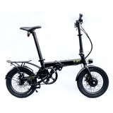 E-Go Lite Electric Folding 250W Bike w/Rear Racks and Storage Bags Bundle SKU EGO-1