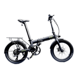 E-Go Max Electric Folding Bike w/Rear Racks Bundle 250W SKU EGO-7