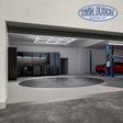Twin Busch Car Turntable 4.5m 3t Underfloor TWCTT-450
