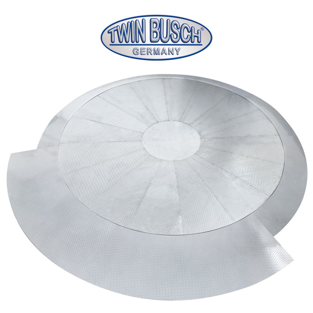 Twin Busch Car Turntable 4.5m 3t Above Floor TWCTT-450R view 4