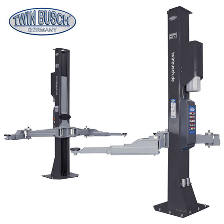 Twin Busch Clear Floor 2 Post Lift 8.0t Heavy Line TW280W-400-G view 2