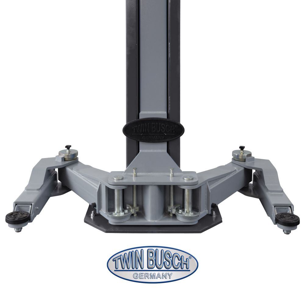 Twin Busch Clear Floor 2 Post Lift 8.0t Heavy Line TW280W-400-G view 4