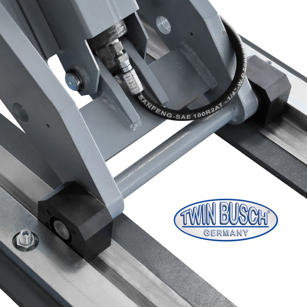 Twin Busch Alignment Scissor Lift 4.0t Surface Mounted TWSA-40-400-G view 6