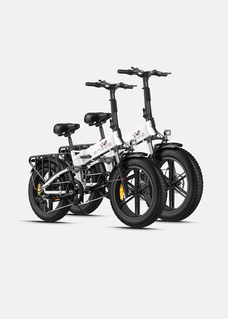 Engwe Engine X Combo Full Suspension Foldable E-bike SKU EngineX-2White