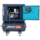 SIP VSDD 3kW 10bar 160ltr 230v Rotary Screw Compressor view 4