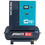 SIP VSDD 11kW 10bar 500ltr 400v Rotary Screw Compressor view 2