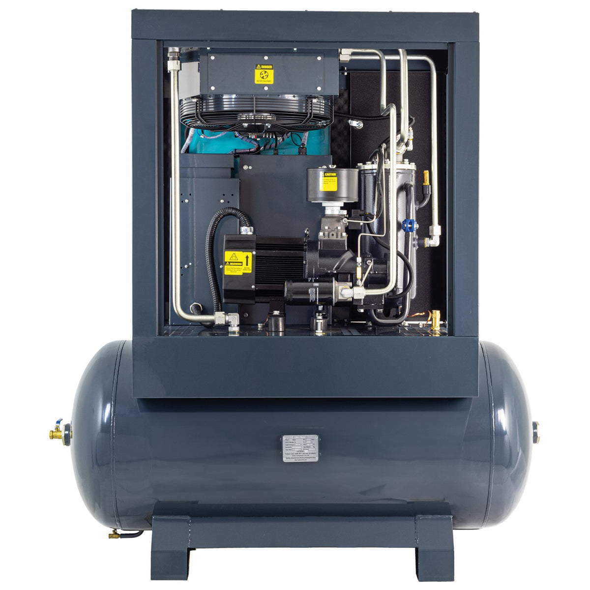 SIP VSDD 11kW 10bar 500ltr 400v Rotary Screw Compressor view 4