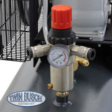 Twin Busch Air Compressor 200 Litre 230V TWKL-200-10/2 view 4