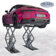 Twin Busch In Ground Scissor Lift 3.0t Flush Mounted TWS3-18UE-G