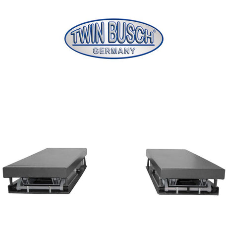 Twin Busch In Ground Scissor Lift 3.0t Flush Mounted TWS3-18UE-G view 2