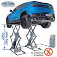 Twin Busch Double Scissor Lift 3.5t 2m TWS35-20E-G