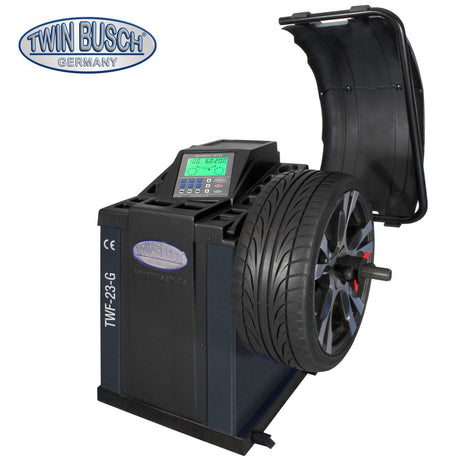 Twin Busch Automatic Wheel Balancer with Sensor Arm TWF-23-G
