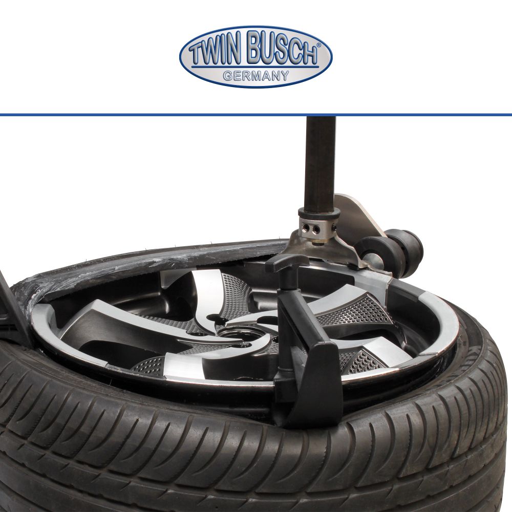 Twin Busch Tyre Changer Run Flat with Twin Assist Arms TWX-98-G view 3