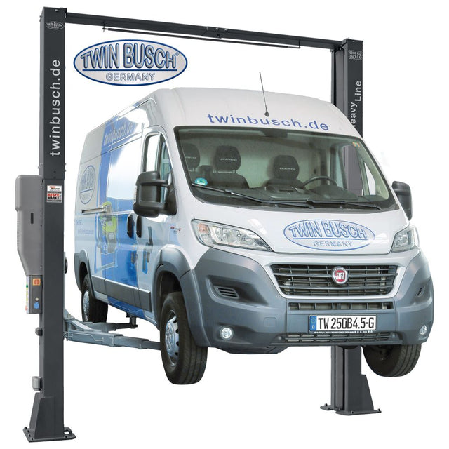 Twin Busch Clear Floor 2 Post Lift 5.0t Heavy Line TW250B4.5-G