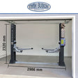 Twin Busch 2 Post Lift 4.2t Garage Model Low Ceiling TW242GE-230-G
