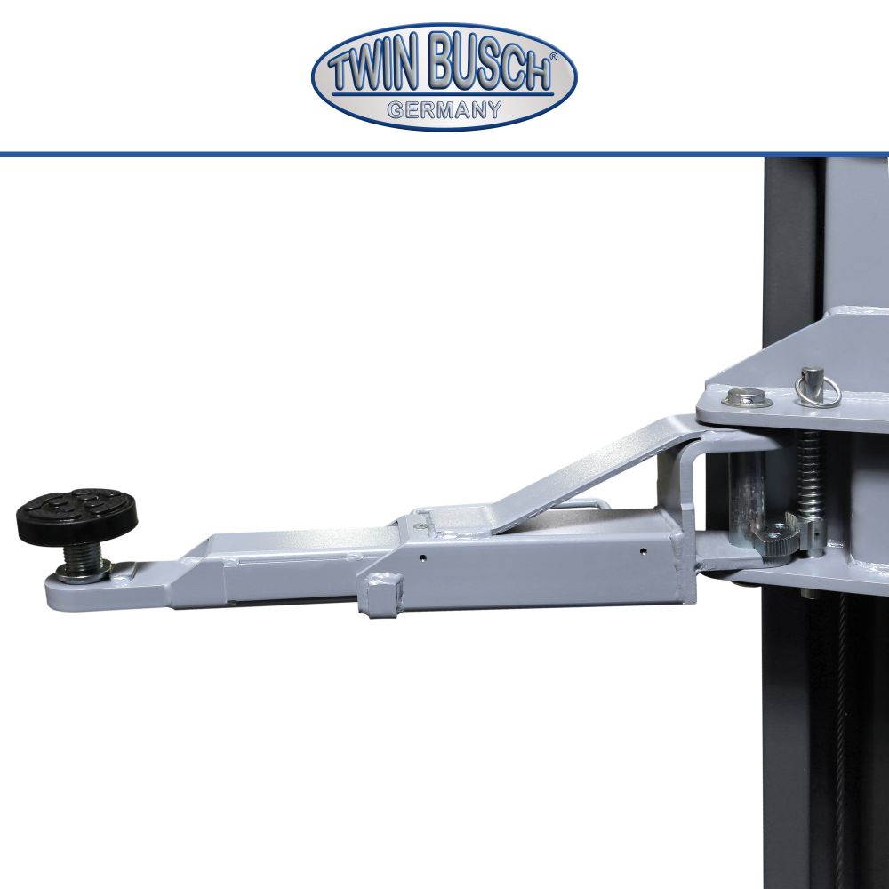 Twin Busch 2 Post Lift 4.2t Garage Model Low Ceiling TW242GE-230-G view 4