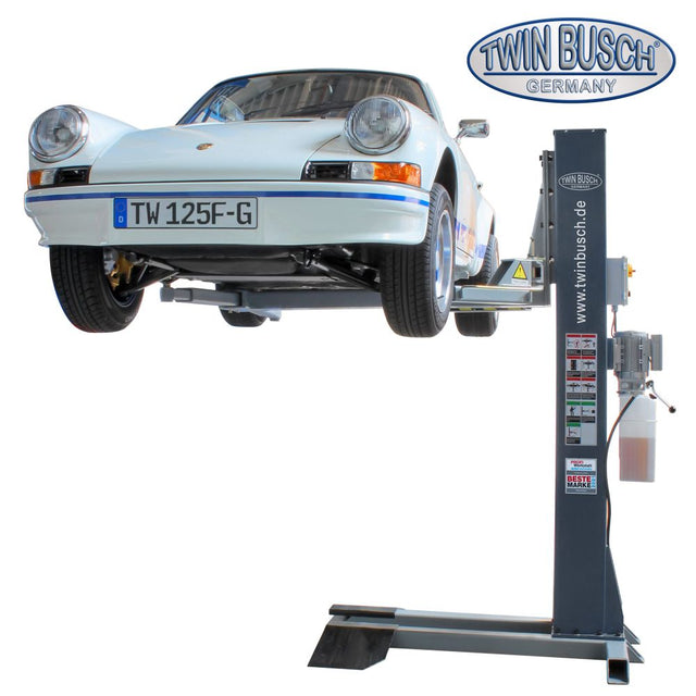 Twin Busch 1 Post Lift 2.5t Fixed TW125F-230-G
