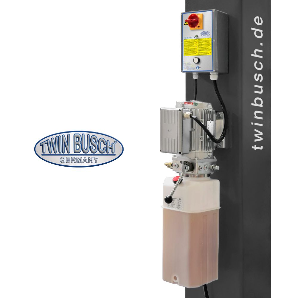 Twin Busch 1 Post Lift 2.5t Fixed TW125F-230-G view 2