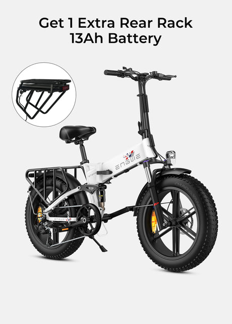 ENGWE Engine X Full Suspension Foldable E-bike SKU AENX-UKBK01