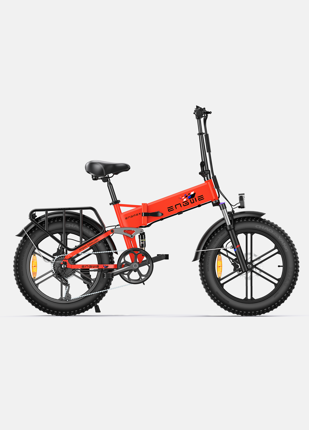 Engwe Engine X Combo Full Suspension Foldable E-bike SKU EngineX-2White