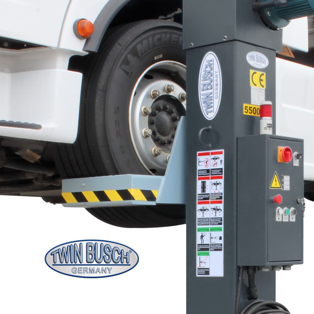Twin Busch Mobile Column Truck Lift 22t 4 Column TW550-4-G view 2