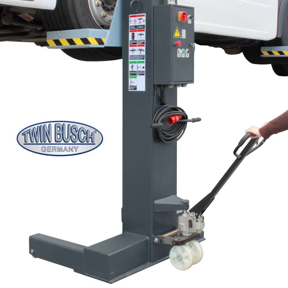 Twin Busch Mobile Column Truck Lift 45t 6 Column TW575-6-G view 4