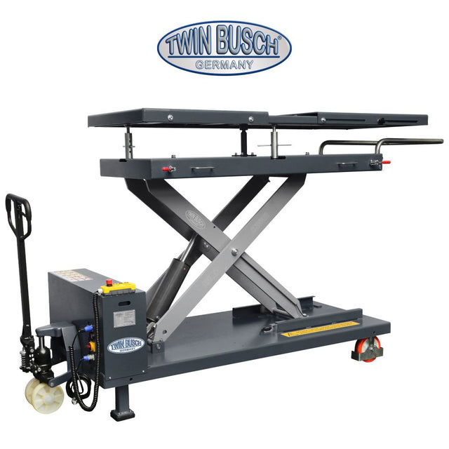 Twin Busch Professional Scissor Lift Table 1200kg EV Battery Lift TWSH12-18-G