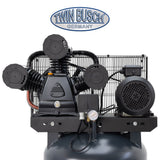 Twin Busch Air Compressor 250 Litre 5.5kW 400V TWKS-250-10/3 view 2