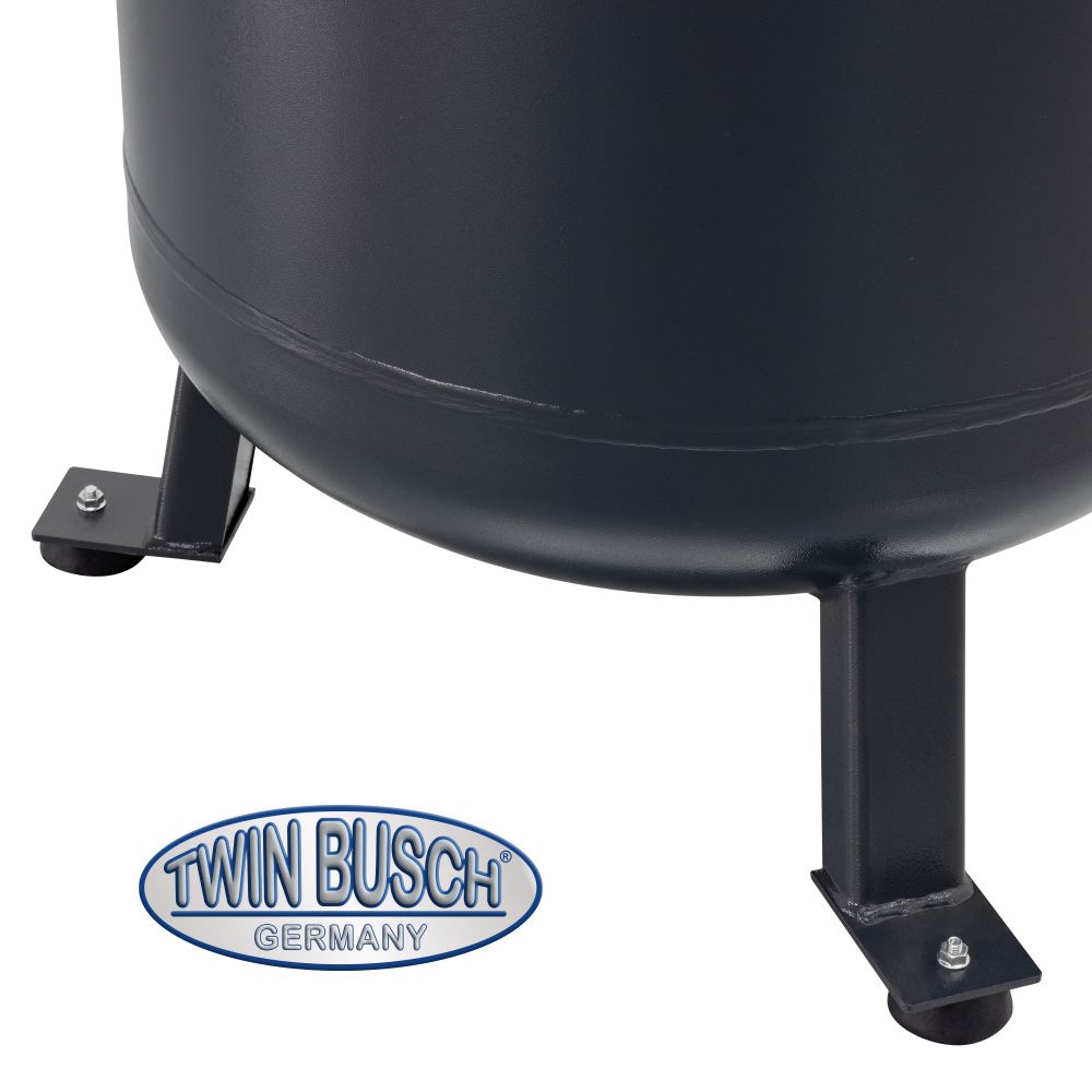 Twin Busch Air Compressor 250 Litre 5.5kW 400V TWKS-250-10/3 view 3