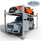 Twin Busch 4 Post Parking Lift 4.0t Galvanised Outdoor TW440P-230-FZ view 2