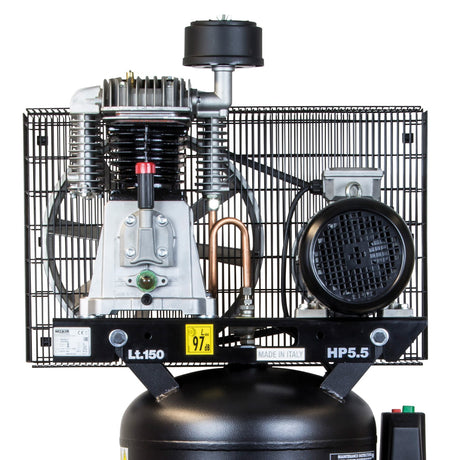 SIP VN5.5/150-TB 150ltr Vertical Belt Drive Compressor view 2
