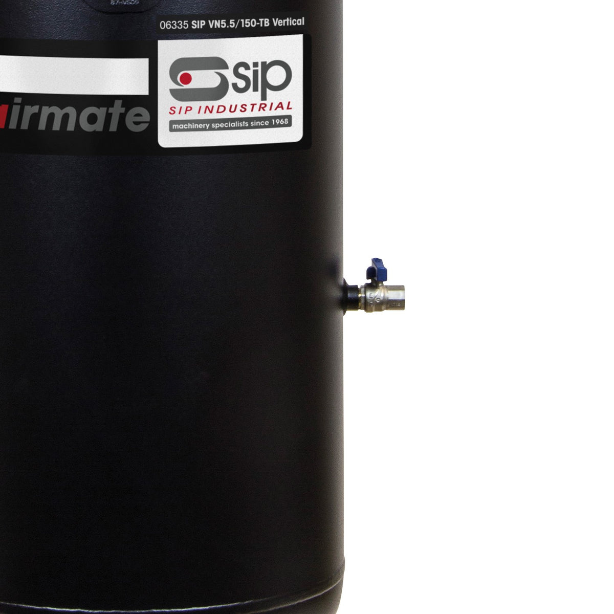 SIP VN5.5/150-TB 150ltr Vertical Belt Drive Compressor view 4
