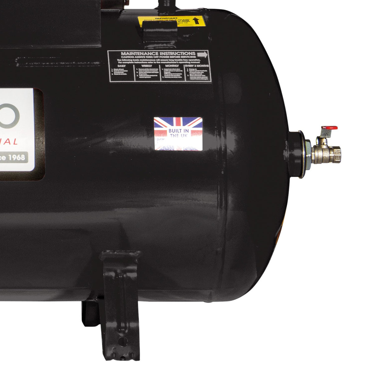 SIP ISHP11/150ES Industrial Petrol Compressor view 4