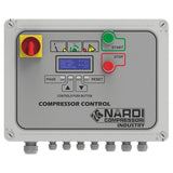 NARDI EXTREME MP 9HP 270ltr Compressor with Panel view 5