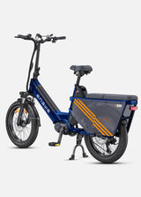 Engwe LE20 Mid-drive Torque Sensor Step-Thru Cargo Bike SKU LE20192GY