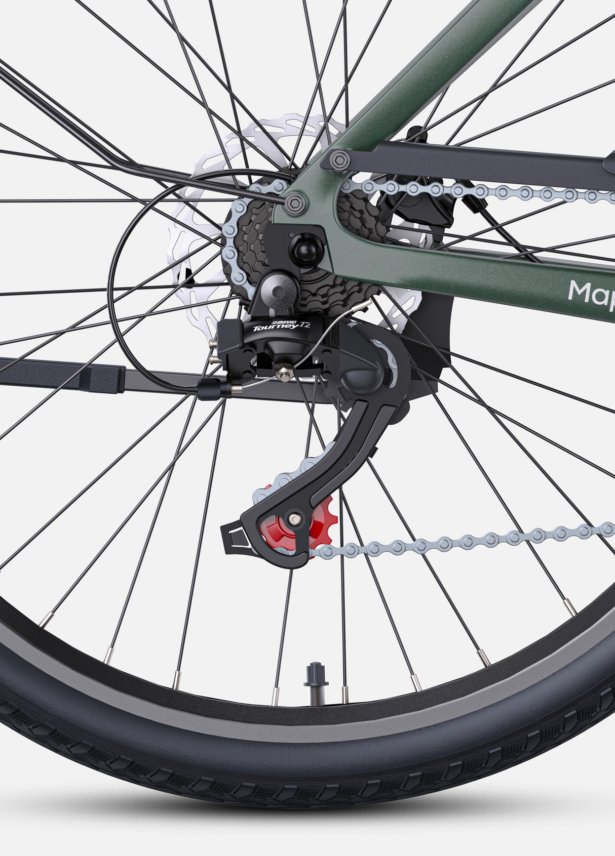Engwe N1 AIR Ultra-lightweight Long Range Carbon Fiber City Bike SKU N1AIRGR