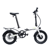 E-Go Lite Electric Folding 250W Bike w/Rear Racks and Storage Bags Bundle SKU EGO-1