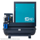 SIP VSDD/RD 11kW 10bar 500ltr 400v Rotary Screw Compressor with Dryer view 4
