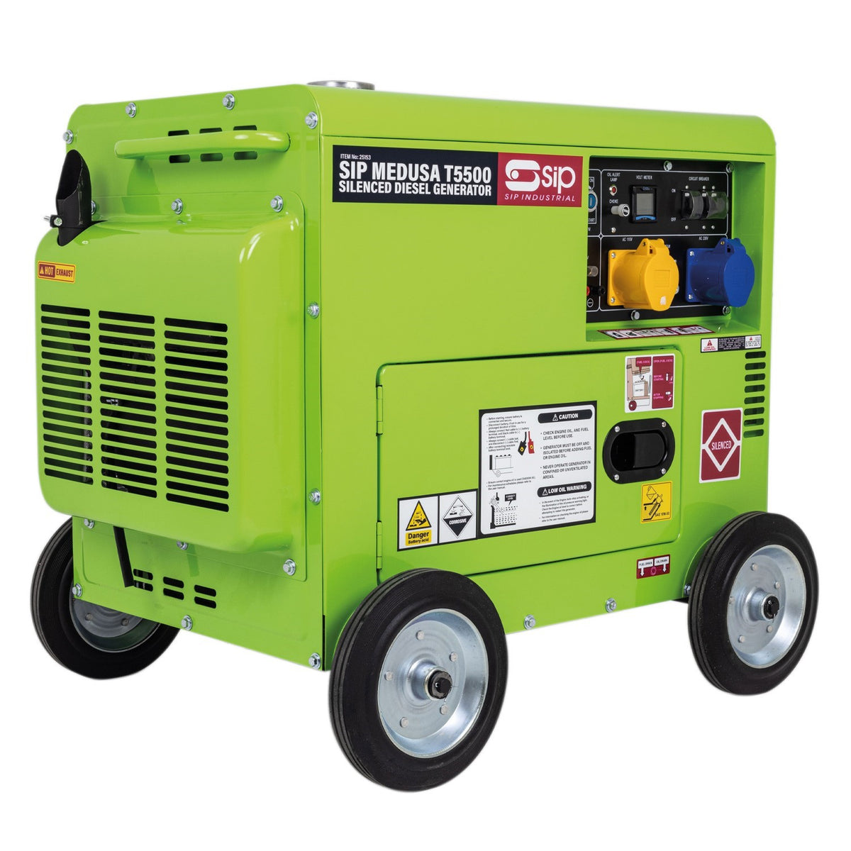 SIP MEDUSA® T5500 Silenced Diesel Generator view 3