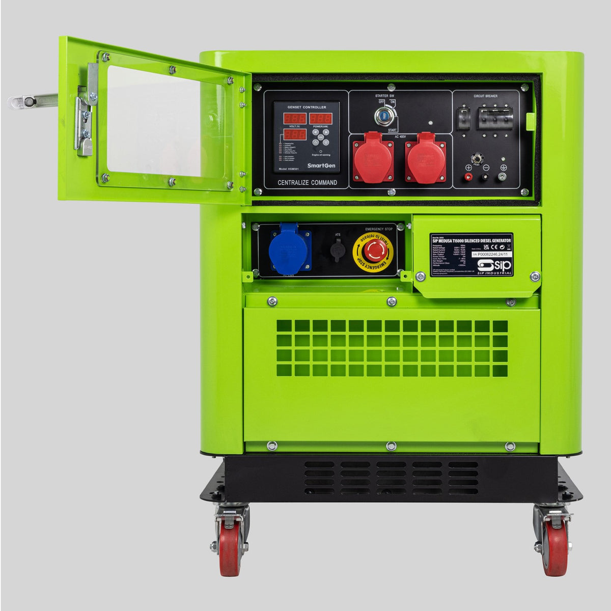 SIP MEDUSA® T15000 Silenced Diesel Generator view 5