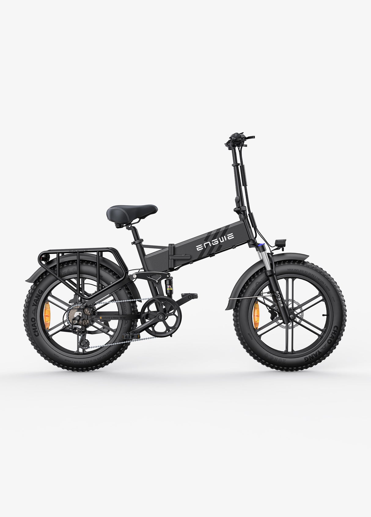 Engwe Engine Pro 2.0 High Torque Outdoor Adventure Folding Bike SKU EGP20BL