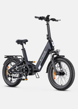 Engwe L20 3.0 Pro Mid-drive Motor Full Suspension Compact E-bike SKU UKL2030PROBK