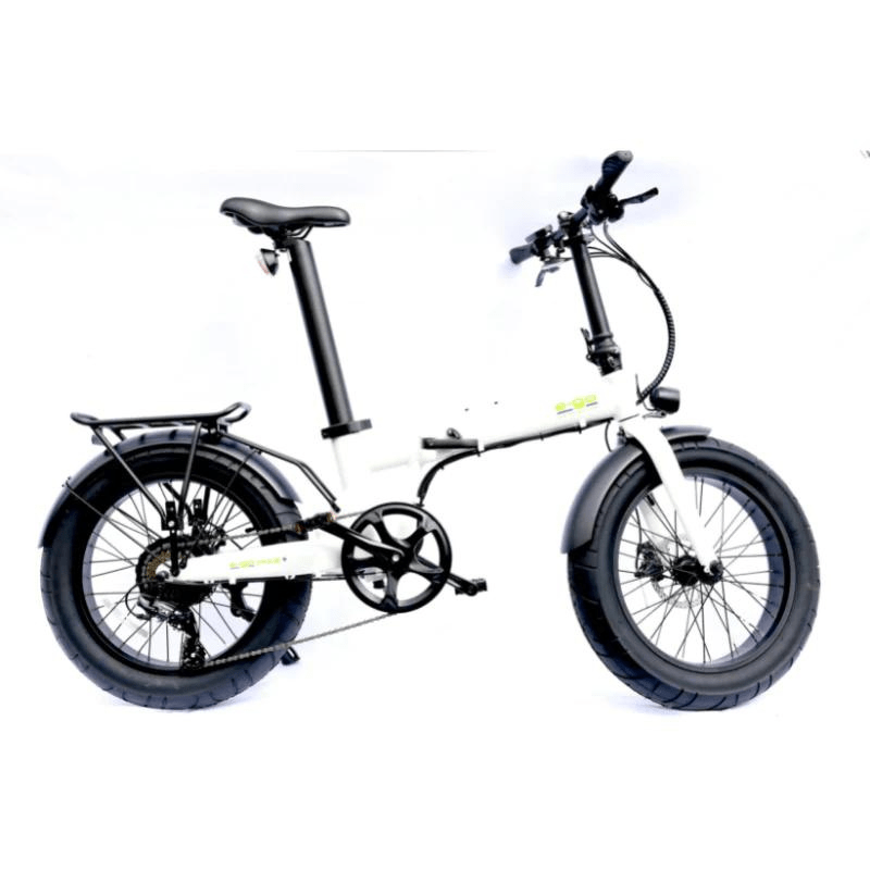 E-Go Max+ Electric Folding Bike w/Rear Racks Bundle 250W SKU EGO-3